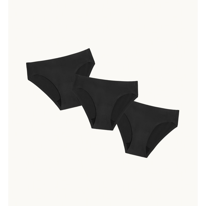Light Leakproof No-Show Underwear Bikini 3-Pack (Kit Item)