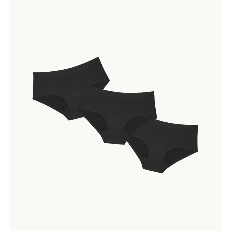 Light Leakproof No-Show Underwear Boyshort 3-Pack (Kit Item)