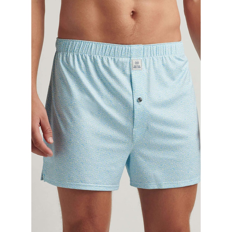 Peter Millar Men's Mezcal Performance Boxers - White