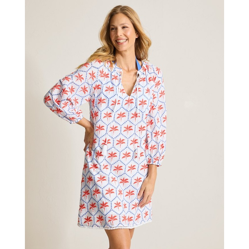 Tommy Bahama Catalina Coast Eyelet Dress Cover Up - White