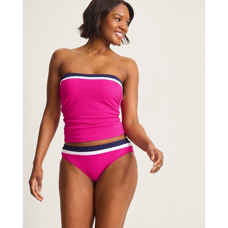 Tommy Bahama Island Cays Colorblock Hipster Bottom - Pink Maui