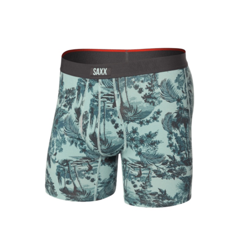 Saxx Vibe Xtra Boxer Brief Fly - Golf Toile - Aquifer