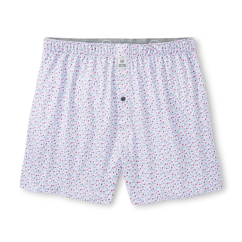 Peter Millar Dazed & Transfused Performance Boxers - Garden Violet