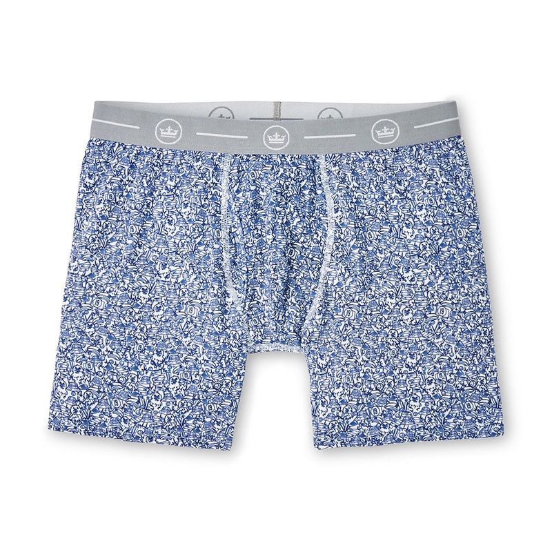 Peter Millar Tillis Performance Boxer Briefs - White