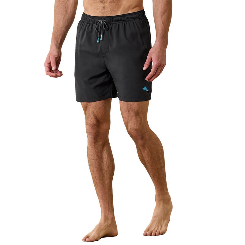 Tommy Bahama 6-Inch Naples Bay Swim Trunks - Black