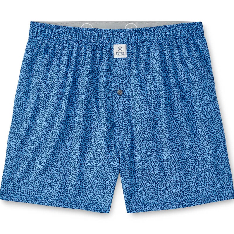 Peter Millar Luck Of The Irish Performance Boxer Boxers - Sport Navy