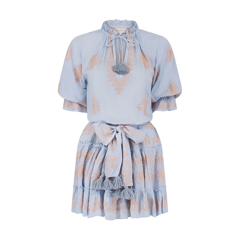 Pranella Sia Dress Cover Up - Nantucket Blue