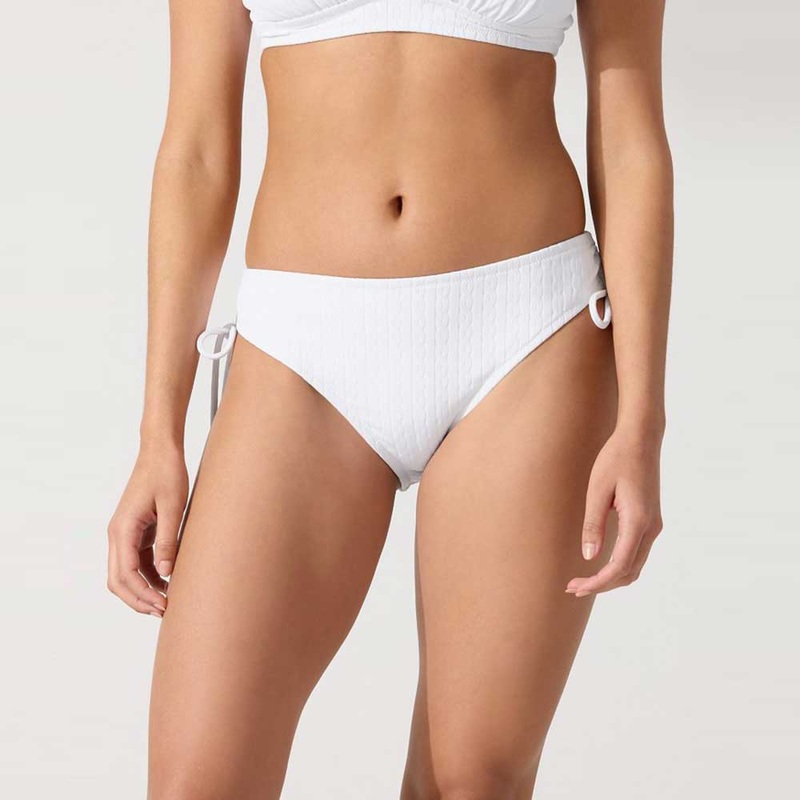 Tommy Bahama Cable Beach Tie Side Hipster Bottom - White