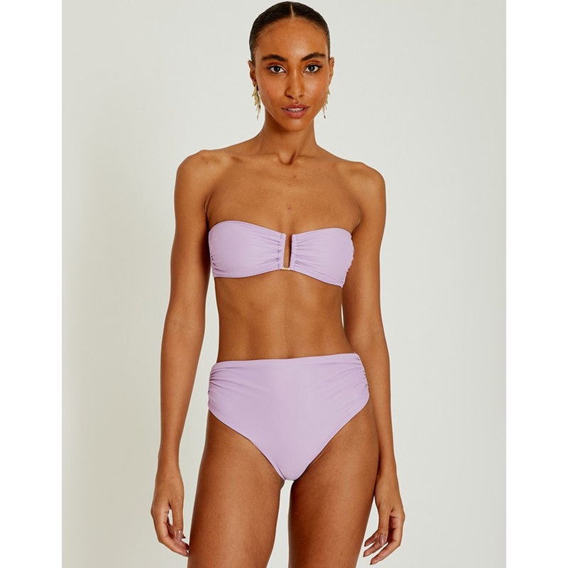Adjustable High Waist Bikini Bottom Dahlia, Lenny Cut