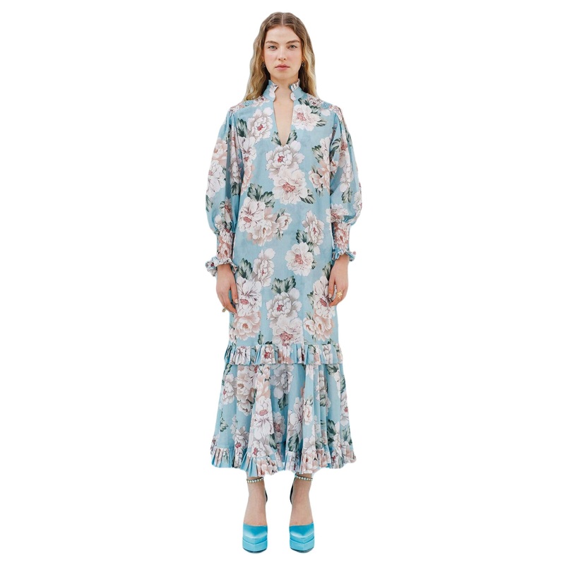 Adna Dress Crystal Floral