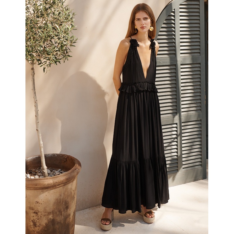 Alegra Dress Black