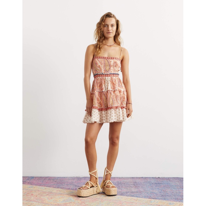 Cravat Bodice Mini Dress