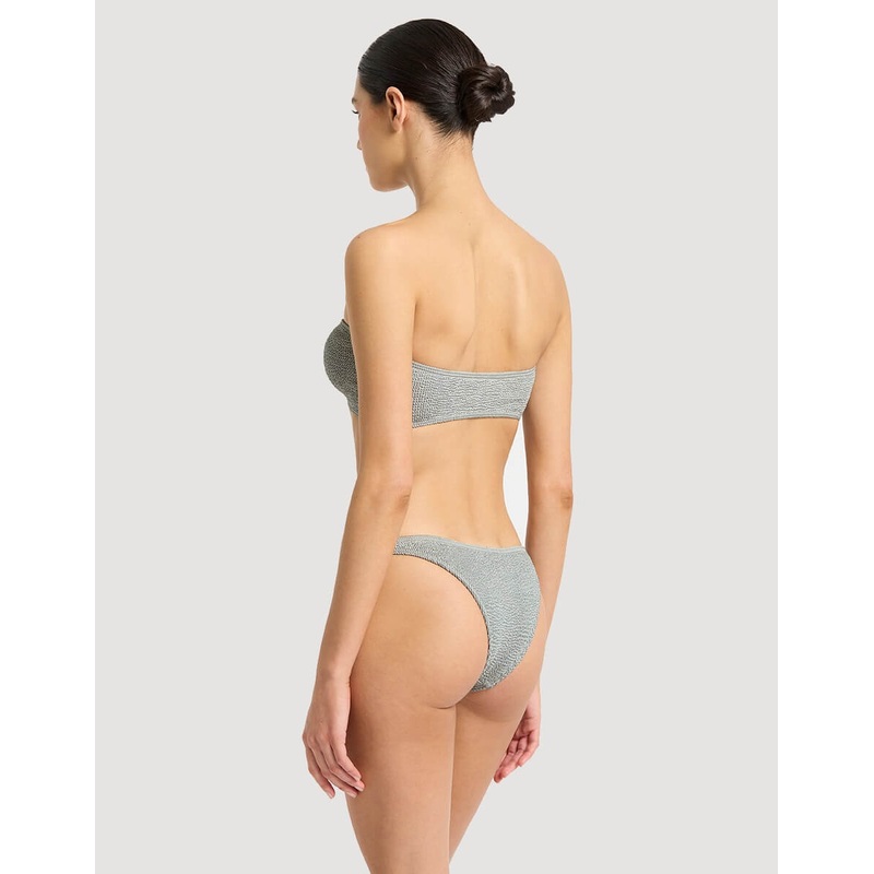Vista Bikini Bottom Chrome Shimmer