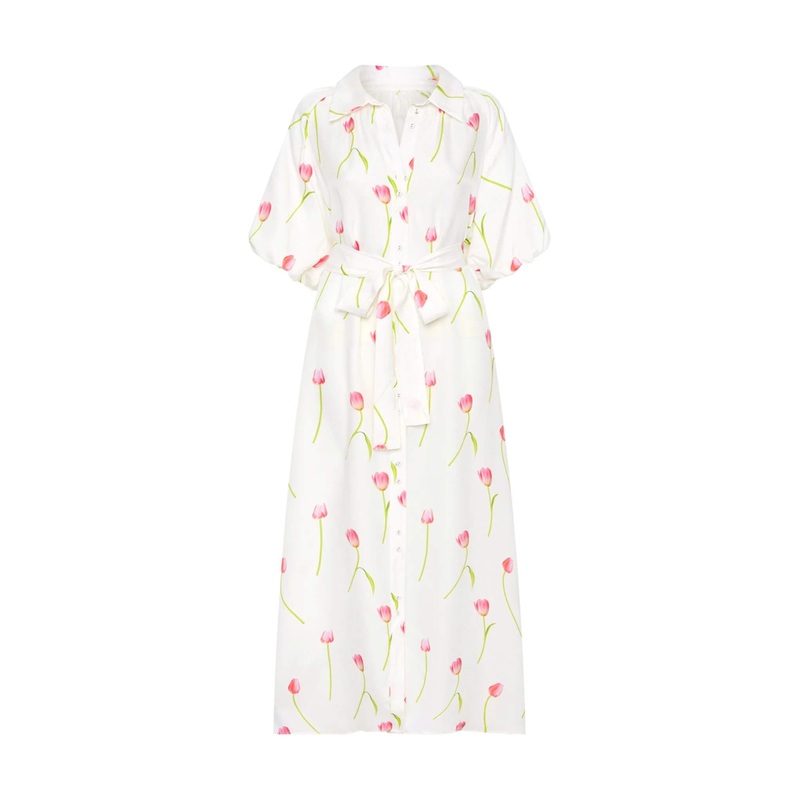 Carla Dress Tulips
