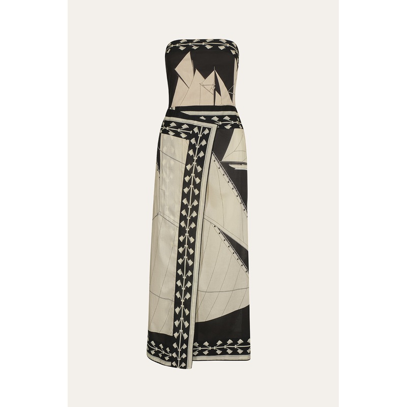 Sailboats Pontoon Afternoon Dress