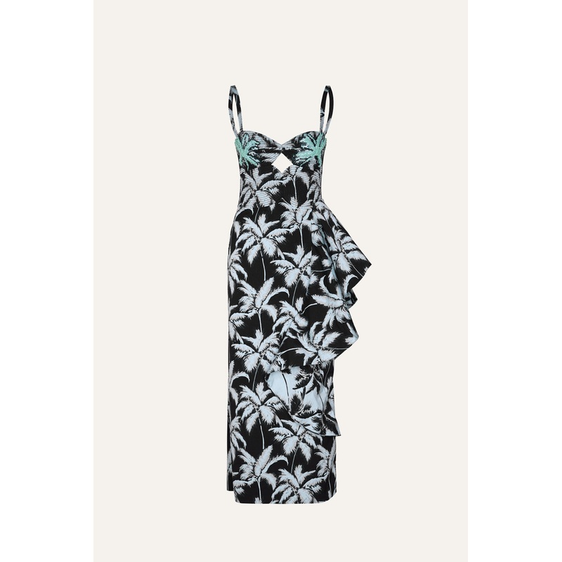 Threaded Palms Dress