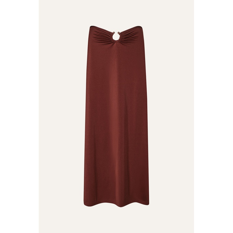 Keel Skirt in Wine